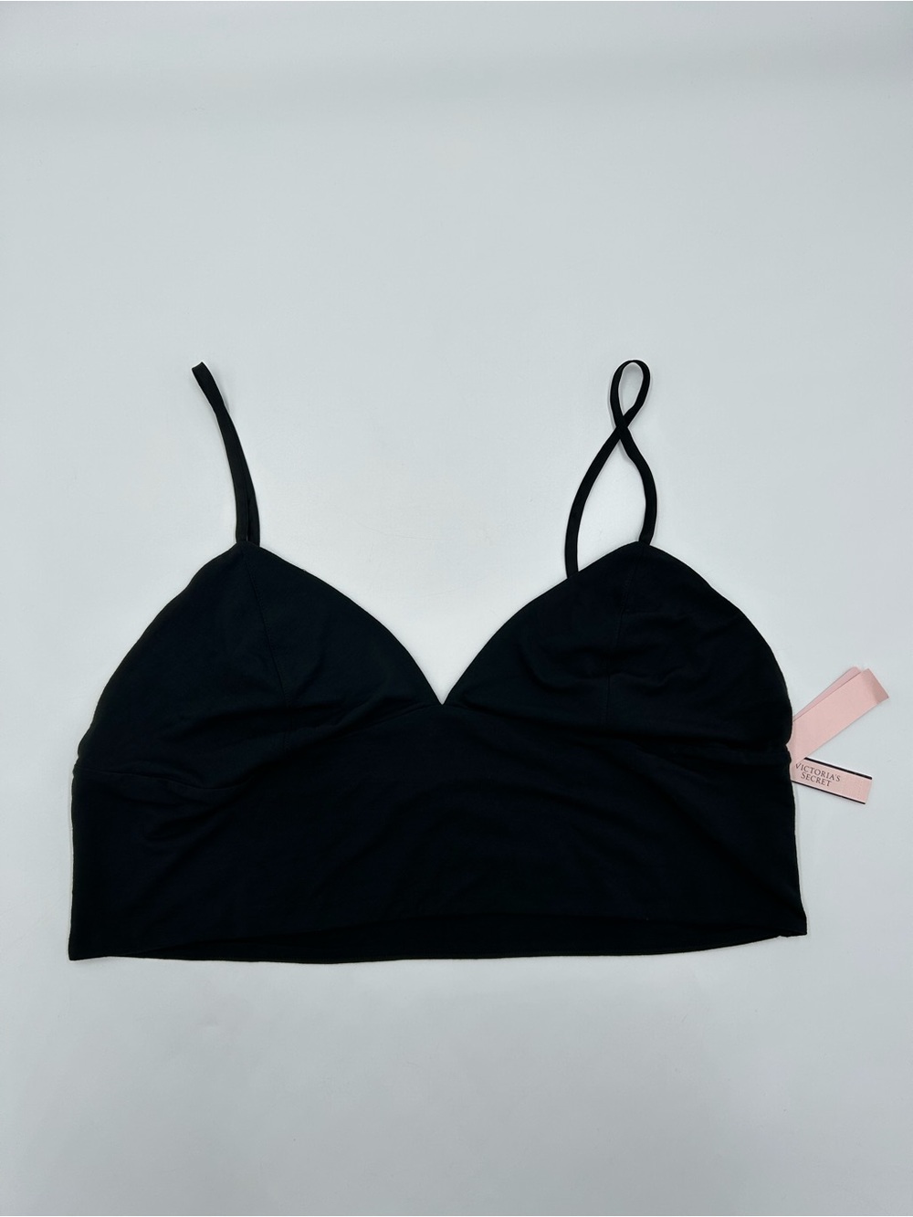 Victoria's Secret Black Bralette with Thin Straps XXL NWT
